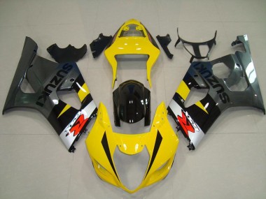 03-04 Jaune Gris Suzuki GSXR 1000 Carénage Moto