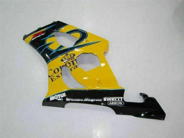 03-04 Jaune Suzuki GSXR 1000 Carénage Moto 03-04 Jaune Suzuki GSXR 1000 Carénage Moto