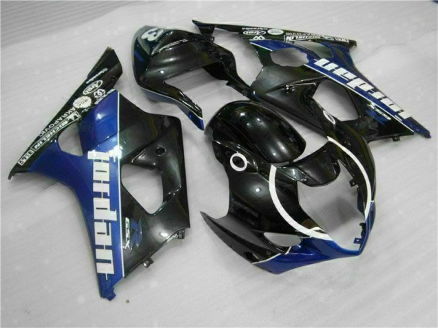 03-04 Noir Bleu Suzuki GSXR 1000 Carénage Moto