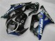 03-04 Noir Bleu Suzuki GSXR 1000 Carénage Moto