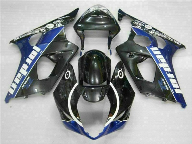 03-04 Noir Bleu Suzuki GSXR 1000 Carénage Moto