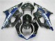 03-04 Noir Bleu Suzuki GSXR 1000 Carénage Moto