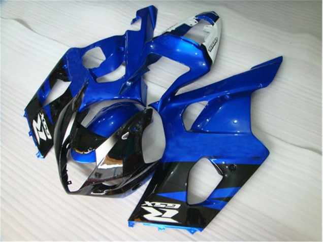 03-04 Noir Bleu Suzuki GSXR 1000 Carénages Moto 03-04 Noir Bleu Suzuki GSXR 1000 Carénages Moto