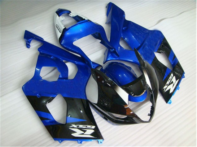 03-04 Noir Bleu Suzuki GSXR 1000 Carénages Moto 03-04 Noir Bleu Suzuki GSXR 1000 Carénages Moto