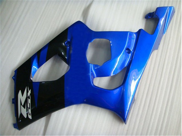 03-04 Noir Bleu Suzuki GSXR 1000 Carénages Moto 03-04 Noir Bleu Suzuki GSXR 1000 Carénages Moto