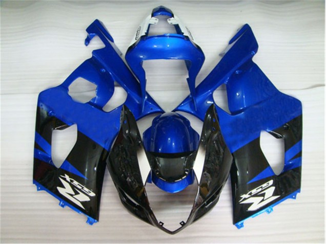 03-04 Noir Bleu Suzuki GSXR 1000 Carénages Moto 03-04 Noir Bleu Suzuki GSXR 1000 Carénages Moto