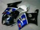 03-04 Noir Bleu Suzuki GSXR 1000 Kit Carénages Motos Complet