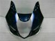 03-04 Noir Bleu Suzuki GSXR 1000 Kit Carénages Motos Complet