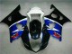 03-04 Noir Bleu Suzuki GSXR 1000 Kit Carénages Motos Complet
