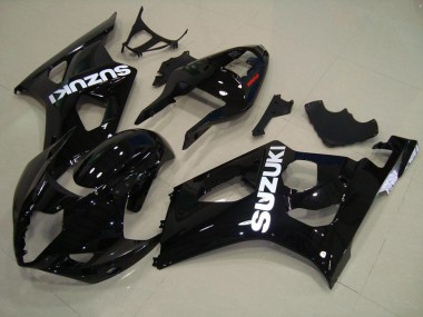 03-04 Noir Brillant Suzuki GSXR 1000 Carénage Moto