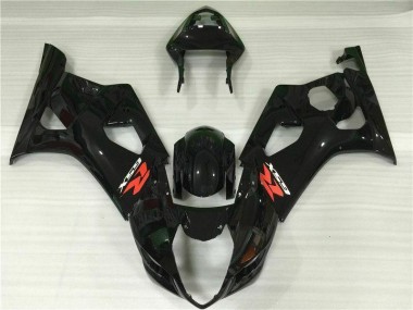 03-04 Noir Brillant Suzuki GSXR 1000 Carrosserie Moto