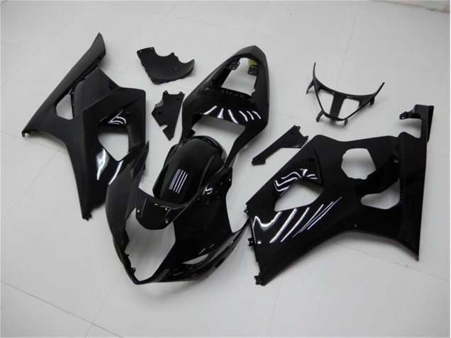 03-04 Noir Brillant Suzuki GSXR 1000 Kit Carénages Motos Complet 03-04 Noir Brillant Suzuki GSXR 1000 Kit Carénages Motos Complet