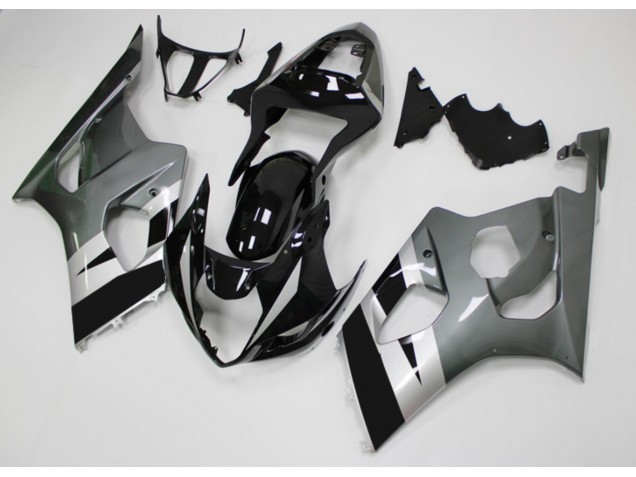 03-04 Noir Gris Suzuki GSXR 1000 Carénage Moto 03-04 Noir Gris Suzuki GSXR 1000 Carénage Moto