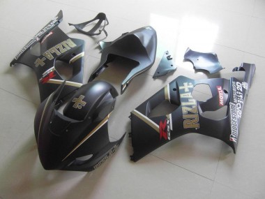 03-04 Noir Mat Rizla Courses Suzuki GSXR 1000 Carénage Moto