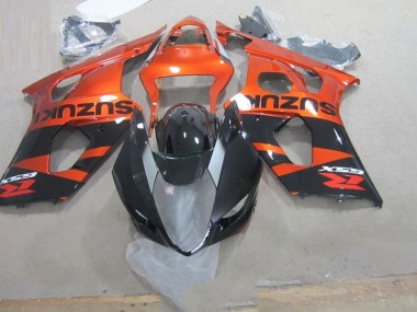 03-04 Noir Orange Suzuki GSXR 1000 Carénage Moto