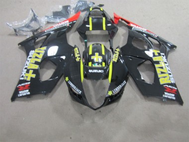 03-04 Noir Rizla Suzuki GSXR 1000 Carénage Moto