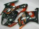 03-04 Noir Suzuki GSXR 1000 Kit Carénages Motos