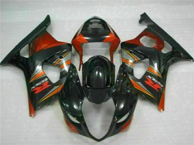 03-04 Noir Suzuki GSXR 1000 Kit Carénages Motos