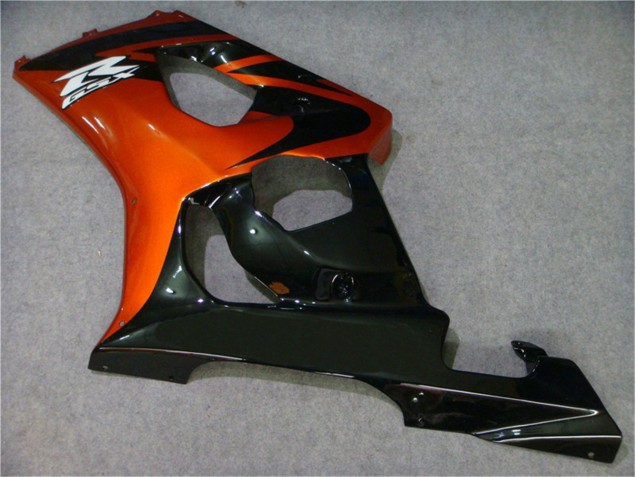 03-04 Orange Noir Suzuki GSXR 1000 Carénage Moto 03-04 Orange Noir Suzuki GSXR 1000 Carénage Moto