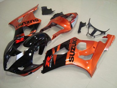 03-04 Orange et Noir Suzuki GSXR 1000 Carénage Moto