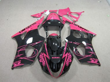 03-04 Rose Noir Suzuki GSXR 1000 Carénage Moto
