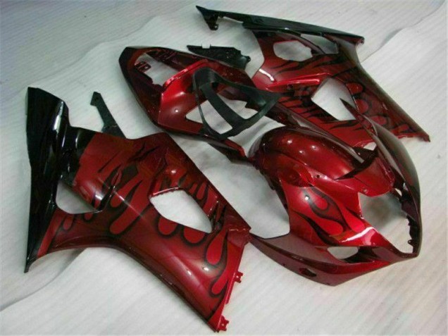 03-04 Rouge Suzuki GSXR 1000 Carénage Moto 03-04 Rouge Suzuki GSXR 1000 Carénage Moto