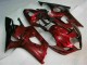03-04 Rouge Suzuki GSXR 1000 Carénage Moto 03-04 Rouge Suzuki GSXR 1000 Carénage Moto