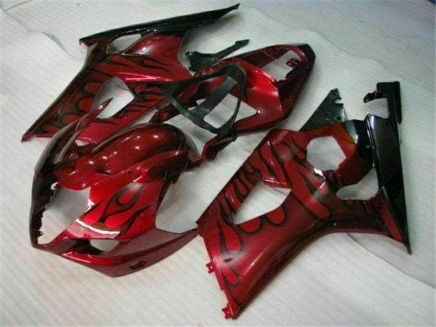 03-04 Rouge Suzuki GSXR 1000 Carénage Moto 03-04 Rouge Suzuki GSXR 1000 Carénage Moto