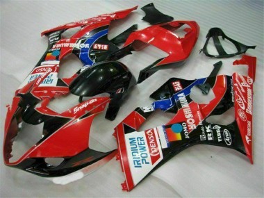 03-04 Rouge Suzuki GSXR 1000 Carénages Moto