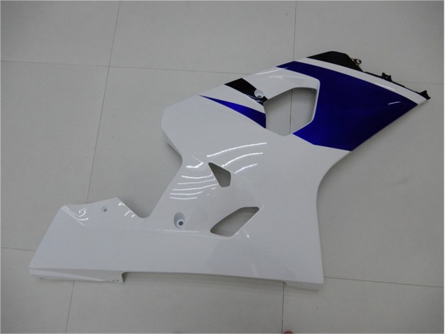 04-05 Blanc Bleu Suzuki GSXR 600/750 Carénage Moto 04-05 Blanc Bleu Suzuki GSXR 600/750 Carénage Moto