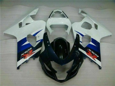 04-05 Blanc Noir Suzuki GSXR 600/750 Carénage Moto