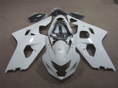 04-05 Blanc Suzuki GSXR 600 Carénage Moto