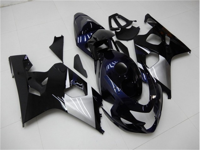 04-05 Bleu Argent Suzuki GSXR 600/750 Carénage Moto