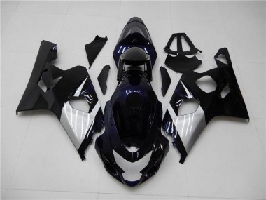 04-05 Bleu Argent Suzuki GSXR 600/750 Carénage Moto