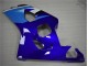 04-05 Bleu Blanc Suzuki GSXR 600/750 Carénage Moto 04-05 Bleu Blanc Suzuki GSXR 600/750 Carénage Moto