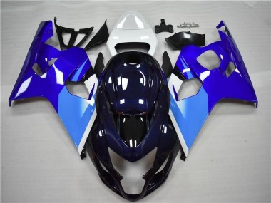 04-05 Bleu Blanc Suzuki GSXR 600/750 Carénage Moto