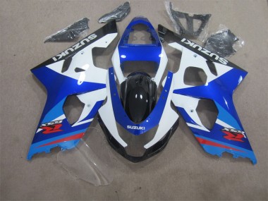 04-05 Bleu Blanc Suzuki GSXR 600 Carénages Moto