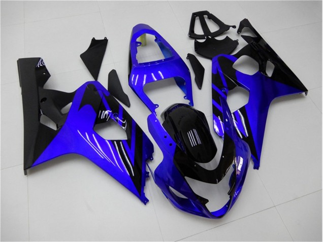 04-05 Bleu Noir Suzuki GSXR 600/750 Carénages Moto 04-05 Bleu Noir Suzuki GSXR 600/750 Carénages Moto