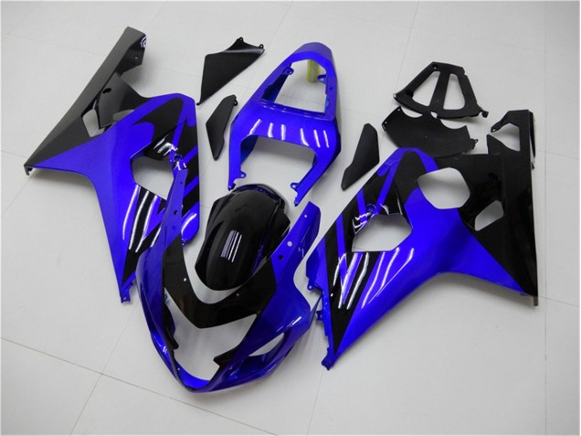 04-05 Bleu Noir Suzuki GSXR 600/750 Carénages Moto 04-05 Bleu Noir Suzuki GSXR 600/750 Carénages Moto