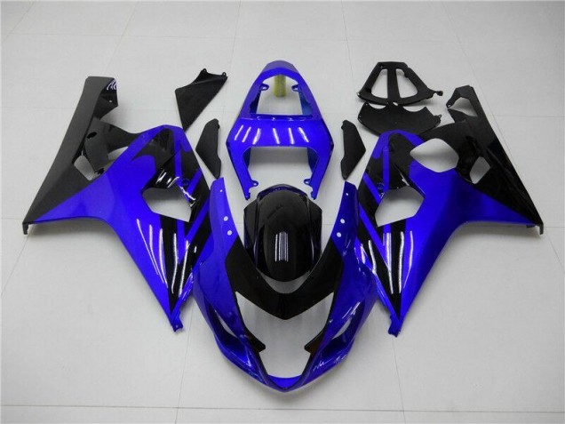 04-05 Bleu Noir Suzuki GSXR 600/750 Carénages Moto 04-05 Bleu Noir Suzuki GSXR 600/750 Carénages Moto