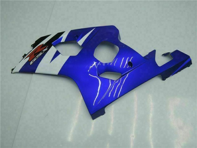 04-05 Bleu Noir Suzuki GSXR 600/750 Kit Carénages Motos Complet