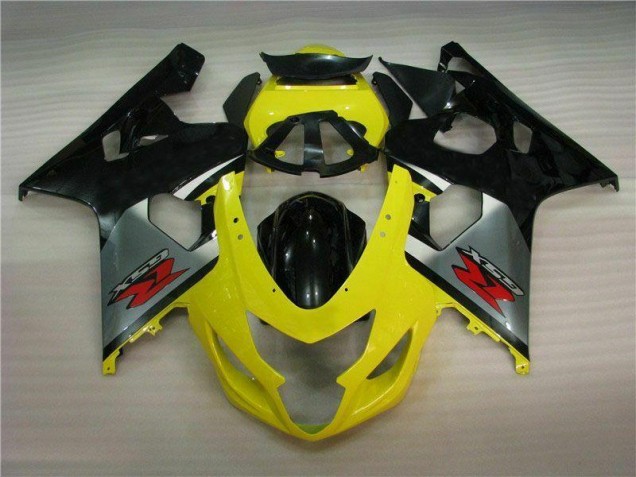 04-05 Jaune Noir Suzuki GSXR 600/750 Carénages Moto 04-05 Jaune Noir Suzuki GSXR 600/750 Carénages Moto
