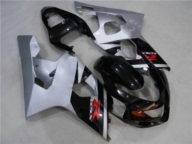 04-05 Noir Argent Suzuki GSXR 600/750 Carénage Moto