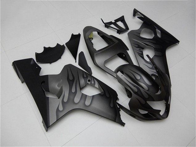 04-05 Noir Gris Suzuki GSXR 600/750 Carénage Moto 04-05 Noir Gris Suzuki GSXR 600/750 Carénage Moto