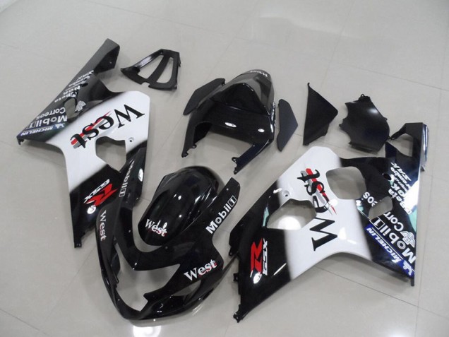 04-05 Noir West Suzuki GSXR 750 Carénage Moto 04-05 Noir West Suzuki GSXR 750 Carénage Moto