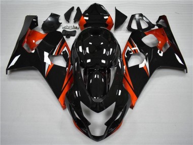 04-05 Orange Noir Suzuki GSXR 600/750 Carénages Moto
