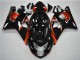 04-05 Orange Noir Suzuki GSXR 600/750 Carénages Moto 04-05 Orange Noir Suzuki GSXR 600/750 Carénages Moto