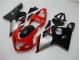 04-05 Rouge Noir Suzuki GSXR 600/750 Carénage Moto 04-05 Rouge Noir Suzuki GSXR 600/750 Carénage Moto