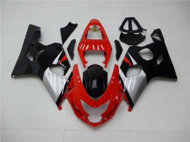 04-05 Rouge Noir Suzuki GSXR 600/750 Carénage Moto