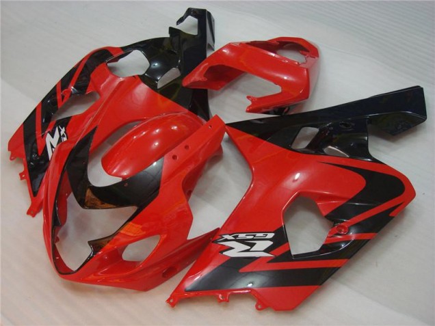 04-05 Rouge Noir Suzuki GSXR 600/750 Carénages Moto 04-05 Rouge Noir Suzuki GSXR 600/750 Carénages Moto